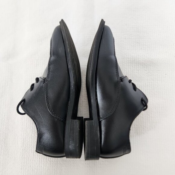 Sonoma Alexander Black Lace Up Dress Shoes Memory Foam Boys Size 12 M - Picture 8 of 12